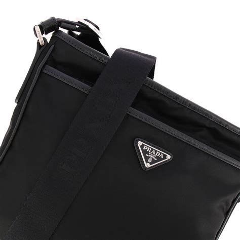 prada gabardine shoulder bag|Prada purses for men.